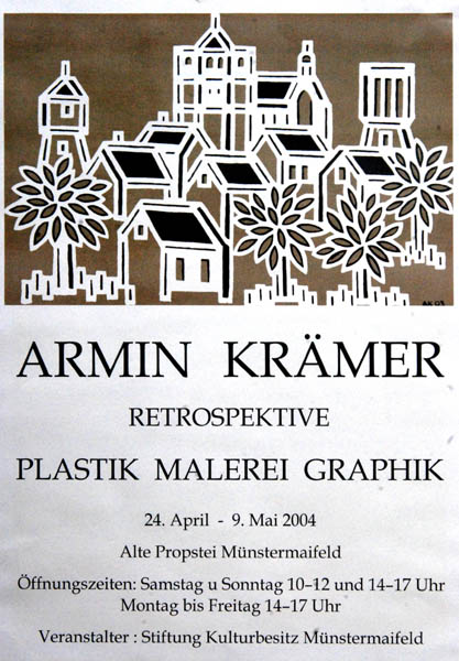 Ausstellungsplakat Krämer